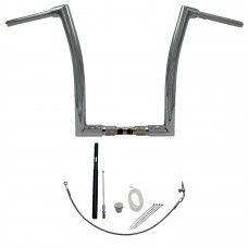 Fat Baggers Inc. 619916 Handlebar Kit - Flat Top - 16" - Chrome 0601-5860