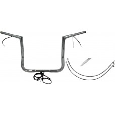 Fat Baggers Inc. 702214 Handlebar Kit - Flat Top - 14" - Chrome 0601-6109