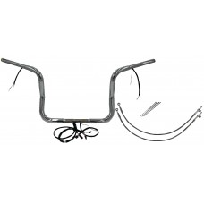 Fat Baggers Inc. 902512 Handlebar Kit - Rounded Top - 12" - Chrome 0601-6035