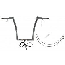 Fat Baggers Inc. 902916 Handlebar Kit - Pointed Top - 16" - Chrome 0601-6162