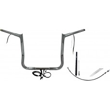 Fat Baggers Inc. 912014 Handlebar Kit - Pointed Top - 14" - Chrome 0601-6148