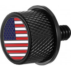 Figurati Designs FD20-SEAT KN-BK Seat Mounting Knob - Black - American Flag 0820-0203