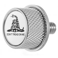 Figurati Designs FD40-SEAT KN-SS Seat Mounting Knob - Stainless Steel - Don't Tread On Me 0820-0183