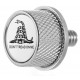 Figurati Designs FD40-SEAT KN-SS Seat Mounting Knob - Stainless Steel - Don't Tread On Me 0820-0183