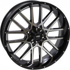 Itp 2022517546B Wheel - Hurricane - Front/Rear - Black Machined - 20x6.5 - 4/137 - 4+2.5 (+10 mm) 0230-1133