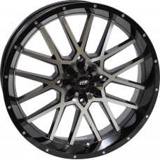 Itp 2022518546B Wheel - Hurricane - Front/Rear - Black Machined - 20x6.5 - 4/156 - 4+2.5 (+10 mm) 0230-1136