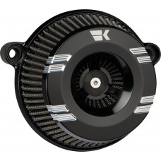 Khrome Werks 250100 Instigator Air Cleaner - Klassic - Black - M8 1010-3162