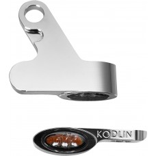 Kodlin Motorcycle K68501 LED 2-1 Front Turn Signal w/ Running Light - Chrome 2040-2917