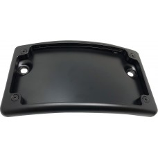 Kodlin Motorcycle KUS20100 License Plate Kit - Curved - Black 2030-2160