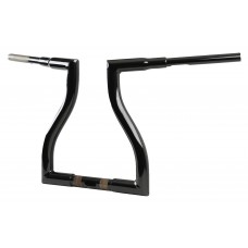 La Choppers LA-7327-14B Handlebar - Thresher - 14" - Black 0601-5974