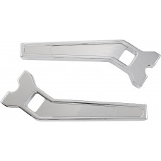 La Choppers LA-7471-10C Risers - Pullback - 10" - Chrome 0602-1412