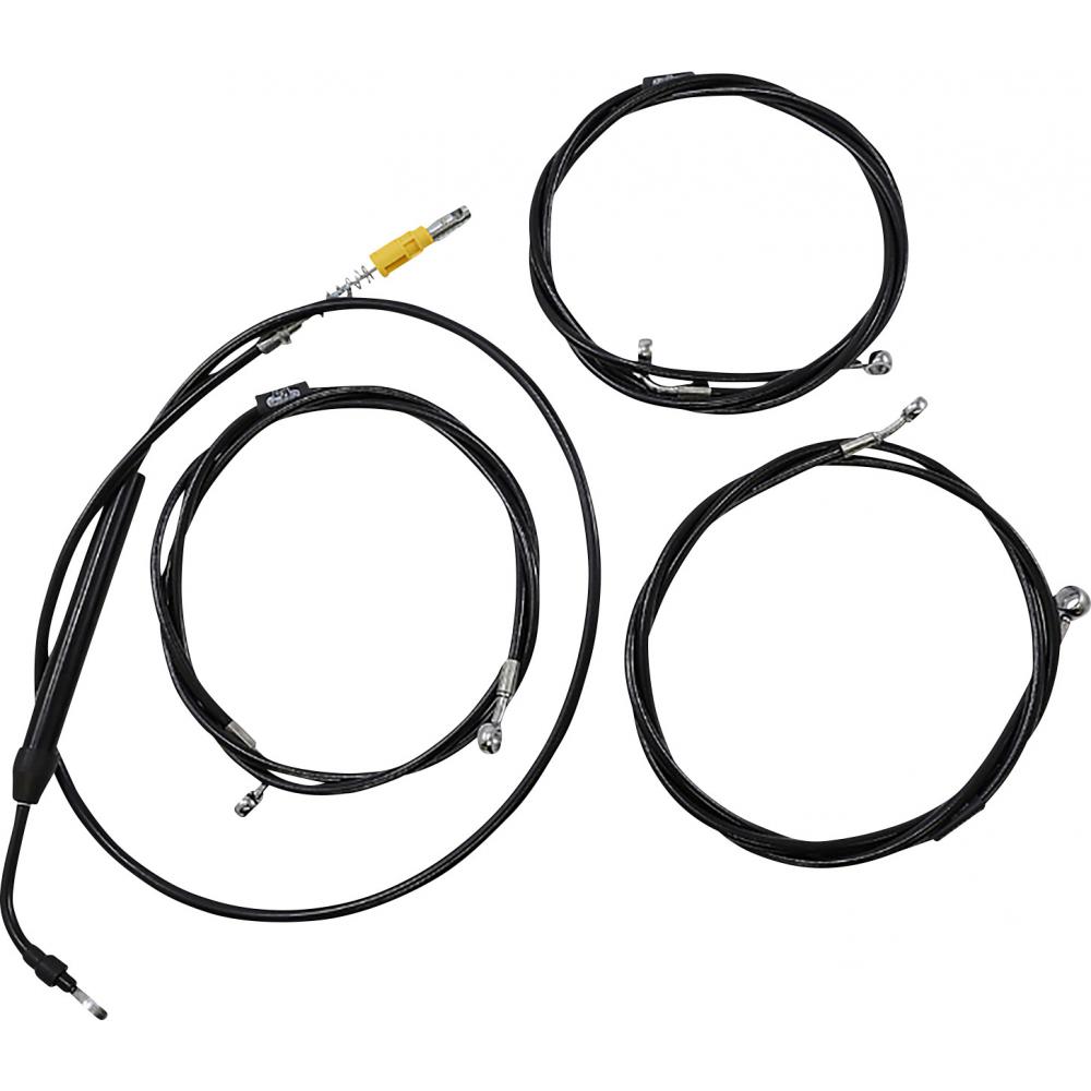 La Choppers LA-8058KT-13B Handlebar Cable/Brake Line Kit - 12