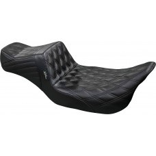 Le Pera LK-587DLDD Tailwhip Daddy Long Legs Seat - Double Diamond - Black 0801-1438