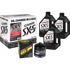 Maxima Racing Oil 90-189013-TXP SXS Synthetic Oil Change Kit - Polaris Turbo - 5W-50 3601-0822