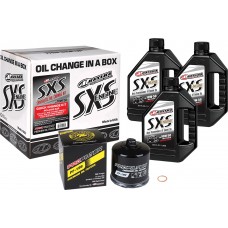 Maxima Racing Oil 90-219013-TXP SXS Synthetic Oil Change Kit - Polaris Turbo - 10W-50 3601-0823