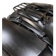 Motherwell MWL-462-GB Solo Luggage Rack - Gloss Black 1510-1114