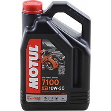 Motul 104090 7100 4T Synthetic Oil - 10W-30 - 4L 3601-0800