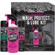 Muc-Off Usa 20095US Motorcycle Wash, Protect & Lube Kit 3704-0406