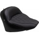 Mustang 88203 Solo Touring Seat - w/o Driver Backrest - Black - Diamond Stitch - Chief '22-'23 0810-2383