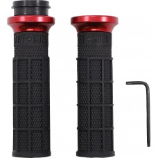 Odi V31HTW-BB-R Grips - Hart Luck - TBW - Black/Red 0630-2864