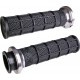 Odi V31ITW-BB-S Grips - Hart Luck - Black/Silver 0630-2867