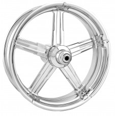 Performance Machine (Pm) 15207106RFMJCH Wheel - Formula - Dual Disc/ABS - Front - Chrome - 21"x3.50" 0201-2425