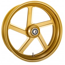 Performance Machine (Pm) 15207106RPAJSMG Wheel - Pro-Am - Dual Disc/ABS - Front - Gold Ops - 21"x3.50" 0201-2424