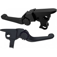 Powerstands Racing 12-01666-22 Lever Set - Anthem - Shorty - Black 0610-2211