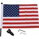 Pro Pad BRFM-FXD115 Fixed Flag Mount - 3/4" Bar - With 10" X 15" Flag 0521-1960
