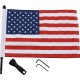 Pro Pad BRFM-RDVM15 Rack Flag Mount - With 10" X 15" Flag - Air Wing 0521-1978