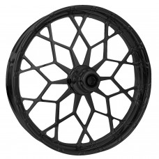 Rc Components 213HD031A21135B Wheel - Phenom - Front - Dual Disc w/ABS - Black - 21"x3.50" - FLH 0213-0874
