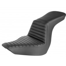 Saddlemen 818-29-191 Step-Up Seat - Front Tuck-n-Roll - Black 0802-1460