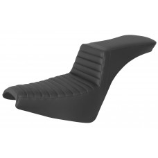 Saddlemen 818-30-191 Step-Up Seat - Front Tuck-n-Roll - Black 0802-1456