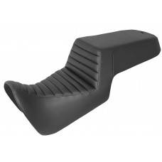 Saddlemen 821-34-171 Step Up Seat - Front Tuck-n-Roll/Rear Smooth - Black 0810-2372