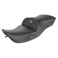 Saddlemen 897-06-185HCT Heated Roadsofa Seat - Carbon Fiber 0801-1414