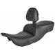 Saddlemen 897-07-182BRHC Roadsofa Seat - without Backrest - Full Lattice Stitch - Heated - '99-07 FL 0801-1390