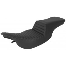 Saddlemen 897-07-191 Step-Up Seat - Front Tuck-n-Roll - Black - FLH 0801-1427