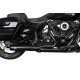 S&S Cycle 550-1028 Diamondback 2-1 Race Only Exhaust System - Guardian Black 1800-2545