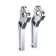Todd'S Cycle TD-R12-08 Risers - Pullback - 1" Clamping - 8" Rise - Chrome 0602-1383
