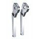 Todd'S Cycle TD-R12-10 Risers - Pullback - 1" Clamping - 10" Rise - Chrome 0602-1384