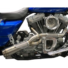 Trask TM-5120 Big Sexy 2-into-1 High Performance Exhaust - Raw 1800-2559