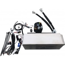 Ultracool DY-1CSS Oil Cooler Kit - Chrome 0713-0262