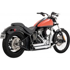 Vance & Hines 17325 Shortsshots Staggered Exhaust System - Chrome 1800-2597