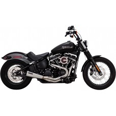 Vance & Hines 27323 Stainless 2-into-1 Upsweep Exhaust System - Brushed 1800-2608