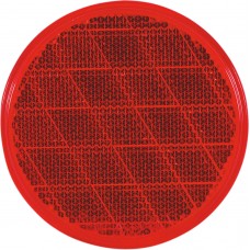 OPTRONICS INC. RE-21RS REFLECTORS ROUND RED EA. 2040-0398