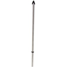 PRO PAD POLE-9 POLE 9" STAINLESS STEEL 0521-1086