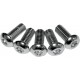 RC COMPONENTS 991010 ROTOR BOLTS FR RC WHEELS 2401-0313