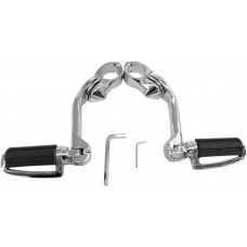RIVCO PRODUCTS MV125 HIGHWAY PEGS MNT CHROME 1624-0324
