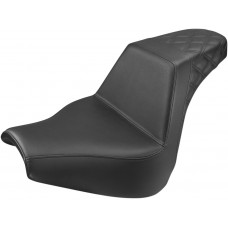 SADDLEMEN 818-31-173 SEAT STEP UP PASS LS BLK 0802-1171