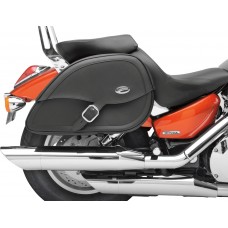 SADDLEMEN Drifter Teardrop Saddlebags with Shock Cutaway 3501-0459